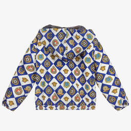 Versace-Blue & White Medusa Jacket | Childrensalon Outlet