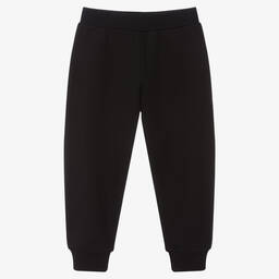 Versace-Boys Black Cotton Medusa Joggers | Childrensalon Outlet