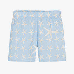 Versace-Голубые шорты Stella Marina из хлопка для малышей | Childrensalon Outlet