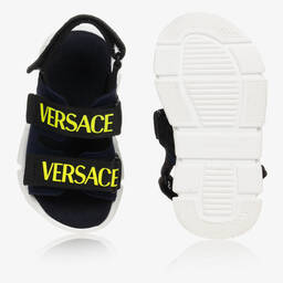 Versace-Синие сандалии для мальчиков | Childrensalon Outlet
