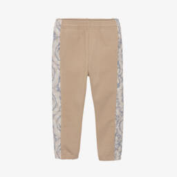 Versace-Boys Cotton Beige Barocco Trousers | Childrensalon Outlet
