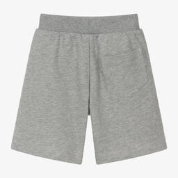 Versace-شورت قطن لون رمادي للأولاد | Childrensalon Outlet