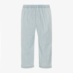 Versace-Boys Pale Blue Denim Jeans | Childrensalon Outlet