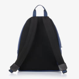 Versace-Boys Royal Blue Logo Backpack | Childrensalon Outlet
