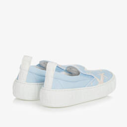 Versace-Boys Starfish Print Slip-On Trainers | Childrensalon Outlet