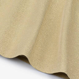 Versace-Girls Golden Silk Starry Dress | Childrensalon Outlet