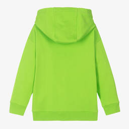 Versace-توب هودي قطن لون أخضر للبنات | Childrensalon Outlet