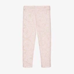 Versace-Роскошные леггинсы с барочным узором для девочек | Childrensalon Outlet