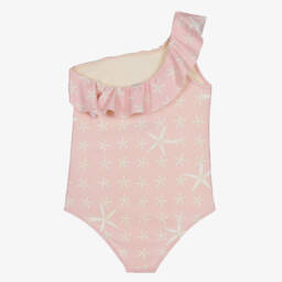 Versace-مايّو كشكش ستيلا مارينا لون زهري | Childrensalon Outlet