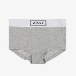 Versace-Girls Twin Set Soft Jersey Briefs | Childrensalon Outlet