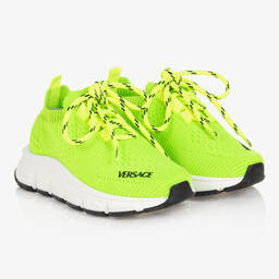 Luminous green trainers hotsell
