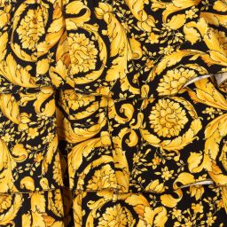 Versace-Teen Black & Gold Dress | Childrensalon Outlet