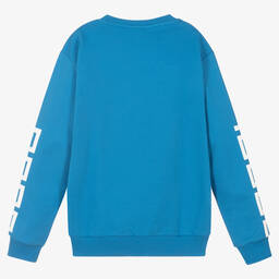 Versace-Голубой свитшот для подростков | Childrensalon Outlet