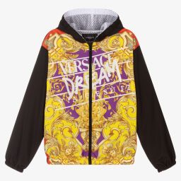 Versace-Куртка с принтом Barocco для подростков | Childrensalon Outlet