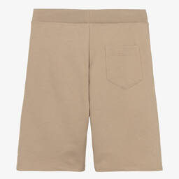 Versace-Teen Boys Beige Cotton Shorts | Childrensalon Outlet