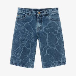 Versace-Синие джинсовые шорты | Childrensalon Outlet