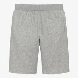 Versace-Серые хлопковые шорты для мальчиков-подростков | Childrensalon Outlet