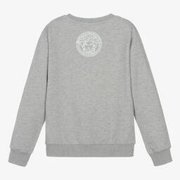 Versace-Teen Boys Grey Sweatshirt | Childrensalon Outlet