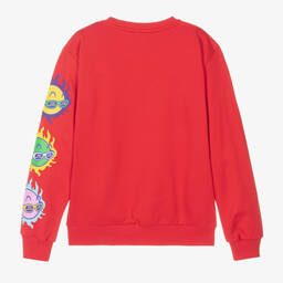 Versace-Красный свитшот Medusa | Childrensalon Outlet