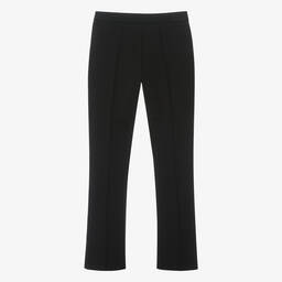 Versace-Teen Girls Black Greca Trousers | Childrensalon Outlet