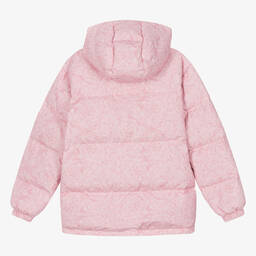 Versace-Розовый пуховик Barocco для девочек-подростков | Childrensalon Outlet