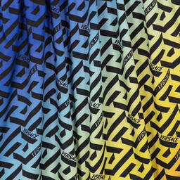 Versace-Teen Girls Pink Greca Dress  | Childrensalon Outlet