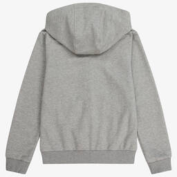 Versace-Серый топ на молнии с логотипом для подростков | Childrensalon Outlet