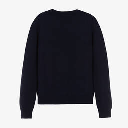 Versace-Teen Wool Medusa Embroidery Sweater | Childrensalon Outlet