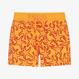 Vilebrequin-شورت سباحة لون برتقالي للأولاد | Childrensalon Outlet