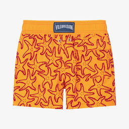 Vilebrequin-شورت سباحة لون برتقالي للأولاد | Childrensalon Outlet