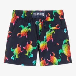 Vilebrequin-شورت سباحة لون أزرق كحلي للأولاد | Childrensalon Outlet