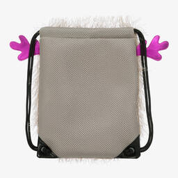 Wauw Capow-حقيبة ظهر برباط للتضييق لون بيج (31 سم) | Childrensalon Outlet