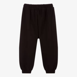 Wauw Capow-Черные джоггеры из органического хлопка | Childrensalon Outlet