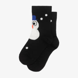 Wauw Capow-Классические черные носки для мальчиков | Childrensalon Outlet