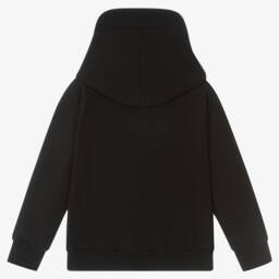 Wauw Capow-Уютный черный худи с монстром для мальчиков | Childrensalon Outlet