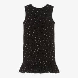 Wauw Capow-Черное платье с клубникой | Childrensalon Outlet