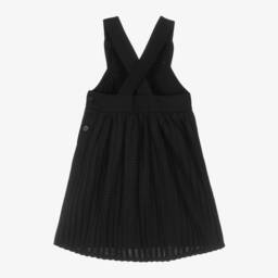 Wauw Capow-Girls Cat Face Black Dress | Childrensalon Outlet
