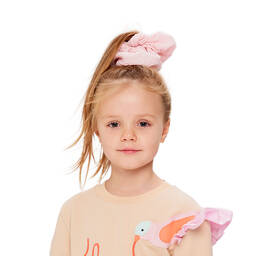 Wauw Capow-Розовая резинка для волос | Childrensalon Outlet