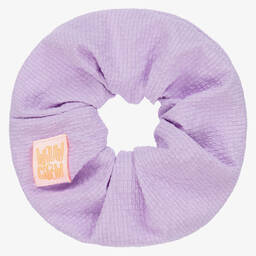 Wauw Capow-Girls Purple Hair Scrunchie | Childrensalon Outlet
