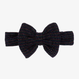 Wauw Capow-Girls Sparkling Black Hairband | Childrensalon Outlet