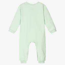 Wauw Capow-Green Polar Bear Romper | Childrensalon Outlet