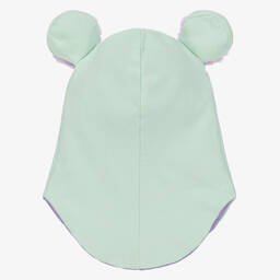 Wauw Capow-Green Teddy Balaclava | Childrensalon Outlet