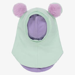 Wauw Capow-Green Teddy Balaclava | Childrensalon Outlet
