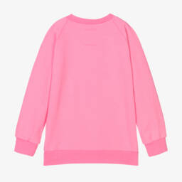 Wauw Capow-Розовый свитшот со слоном и сердечками | Childrensalon Outlet