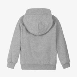 Wauw Capow-Young Gentleman's Grey Reindeer Sweatshirt | Childrensalon Outlet