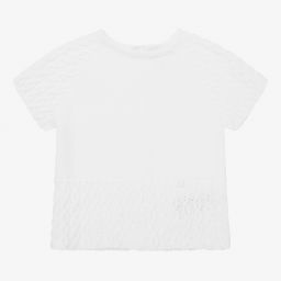 Wedoble-Baby Girls Cotton Knit Top | Childrensalon Outlet