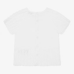 Wedoble-Baby Girls Cotton Knit Top | Childrensalon Outlet