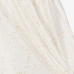 Wedoble-Baby Girls Ivory Cotton Dress | Childrensalon Outlet
