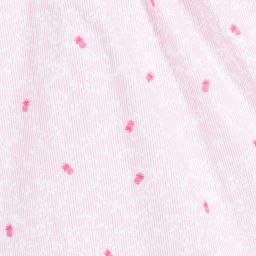 Wedoble-Baby Girls Pink Cotton Dress | Childrensalon Outlet