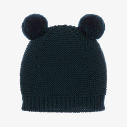 Wedoble-Dark Green Merino Wool Hat | Childrensalon Outlet